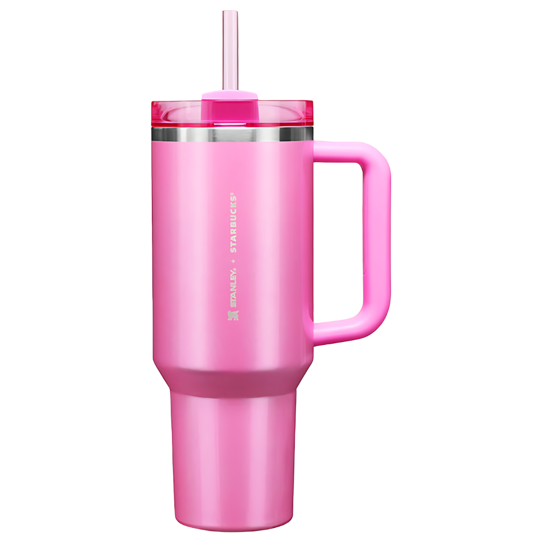 Stanley 40 OZ Tumbler - With Handle And Straw Tumbler