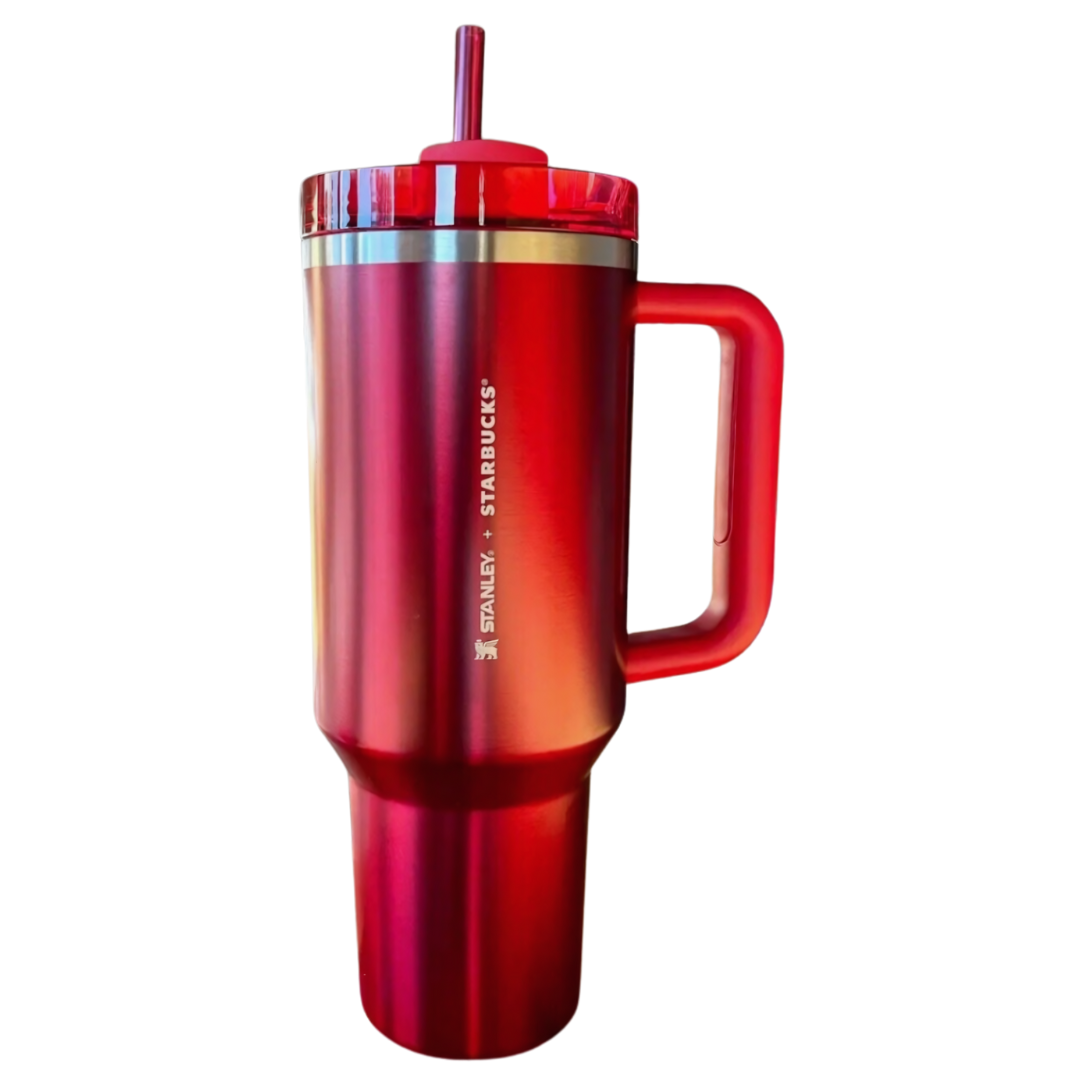 Stanley 40 OZ Tumbler - With Handle And Straw Tumbler