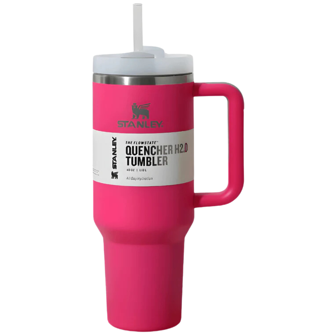 Stanley 40 OZ Tumbler - With Handle And Straw Tumbler
