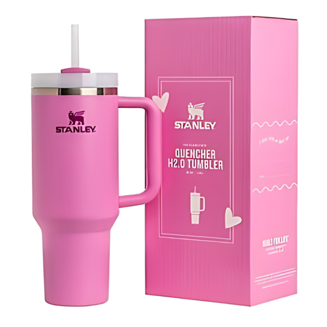 Stanley 40 OZ Tumbler - With Handle And Straw Tumbler