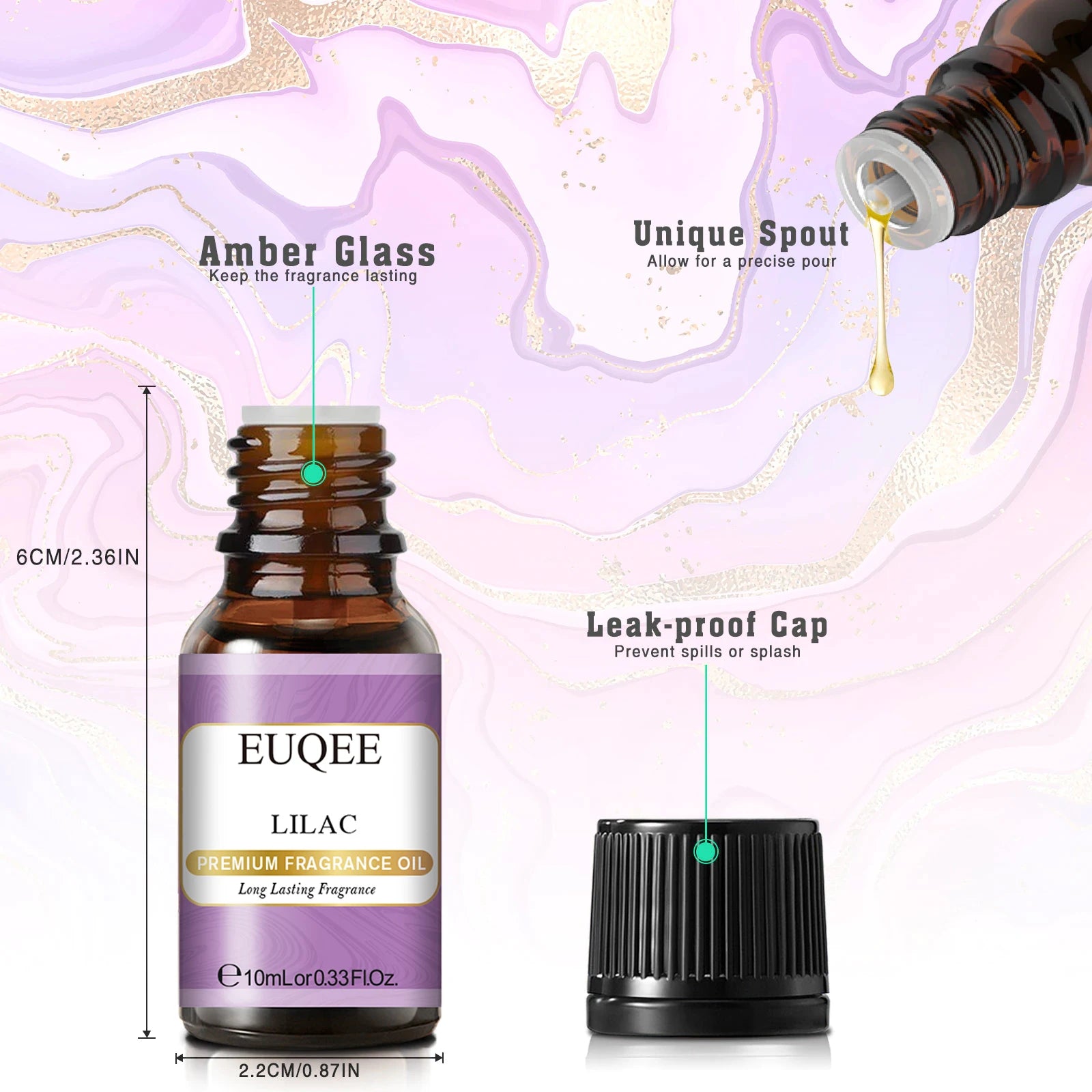 Unisex EUQEE 10ml Premium Fragrance Oil 