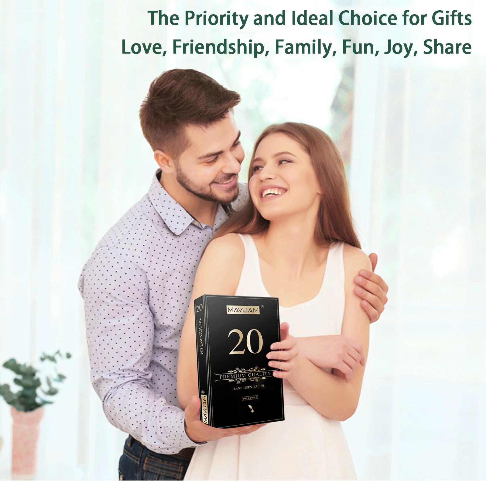  MAYJAM 20pcs Pure Essential Oils Gift Set – Unisex