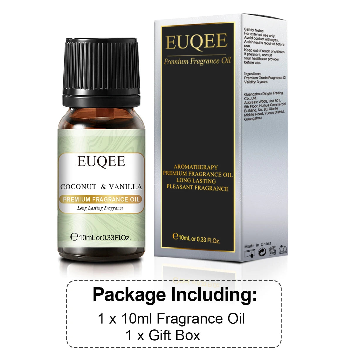 Unisex EUQEE 10ml Premium Fragrance Oil 
